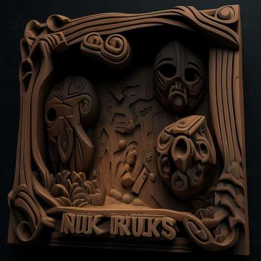 3D модель Explorers of the Heros Ruin The Black Heros Ruins Symbo b (STL)